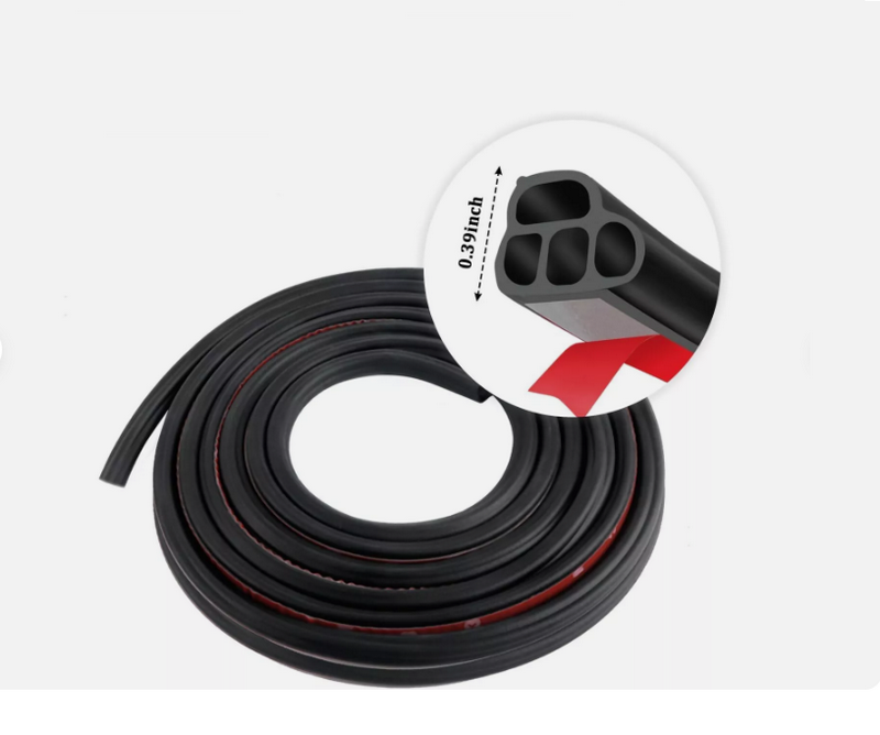 Double Layer L Shape Automotive Weather Stripping