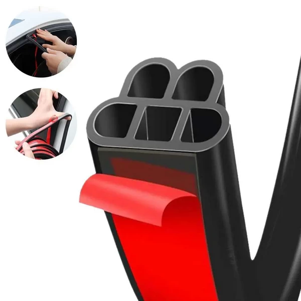 B shape Car Door Rubber Seal Strip